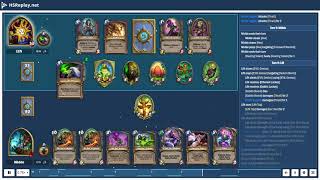 Progaming - Hearthstone, Big Shaman5 Vs Zoo Warlock5 By Lin And Midde, Ranked - Standard 201...