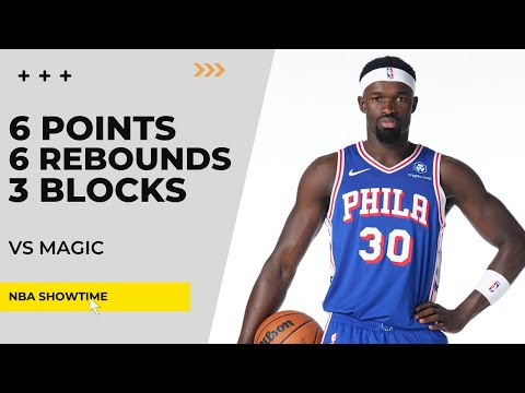 Adem Bona 6 Points 6 Rebs 3 Blocks Vs Magic I 2025 NBA Preseason