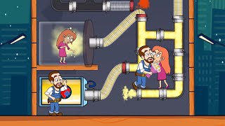 Home Pipe Rescue - Water Puzzle All New Levels Gameplay Android, iOS ( Levels 3407 - 3438 ) screenshot 5