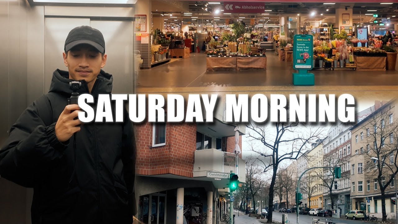 Berlin Vlog - Gym, Belanja dan Masak Steak