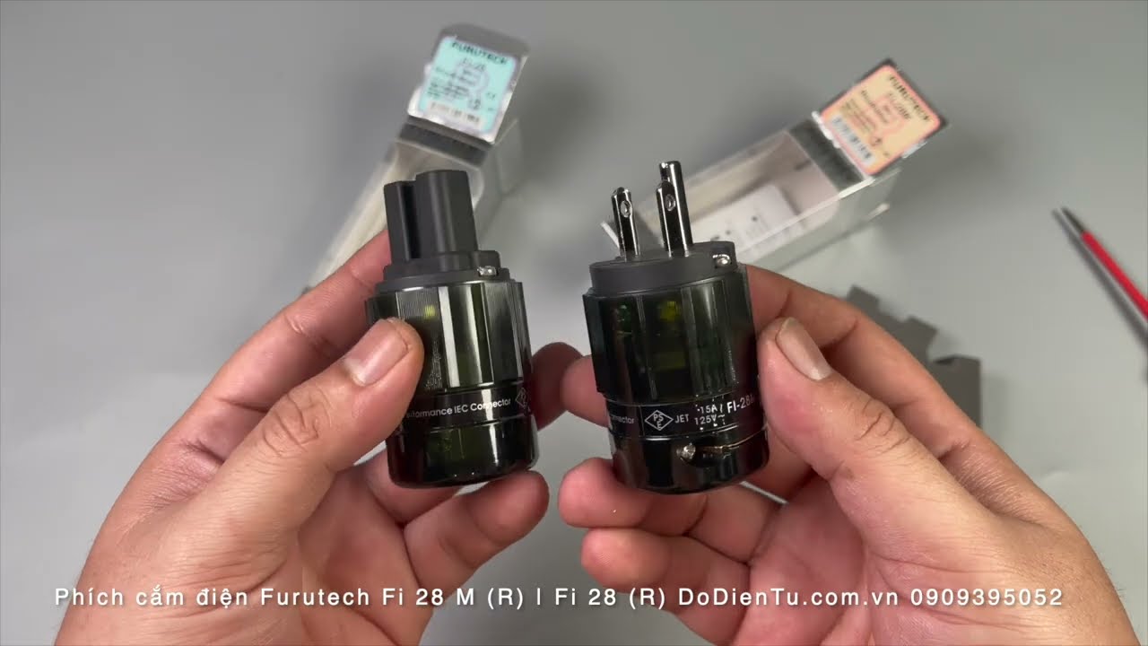 Furutech Fi 28 M R Fi 28 R Phích cắm điện Hiend