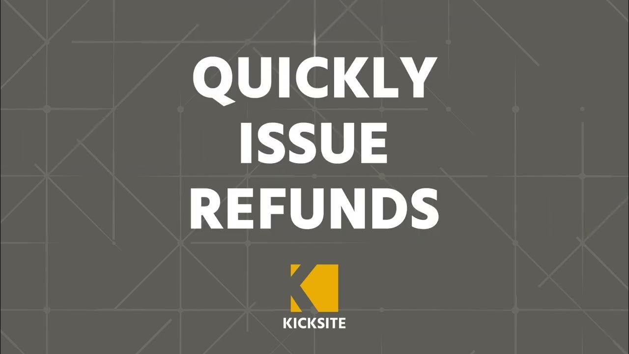 Credits and Refunds Kicksite Finances Uplift YouTube