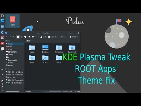 How To Fix ROOT Apps' Theme in KDE Plasma