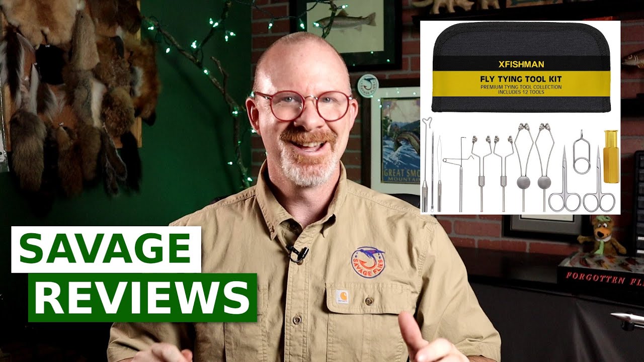XFishman Fly Tying Tool Kit Review YouTube