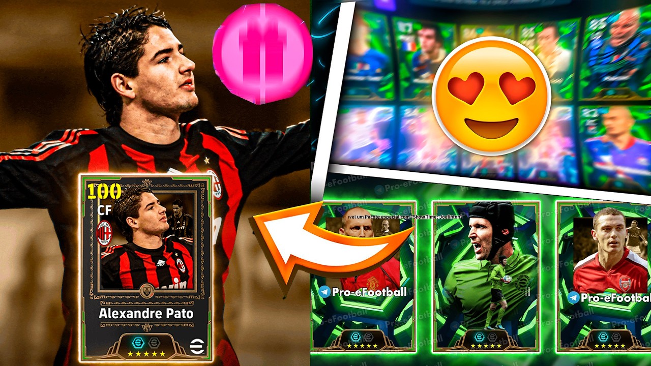 NOVIDADES! PATO E STAM CHEGOU NO EFOOTBALL 26 MOBILE!