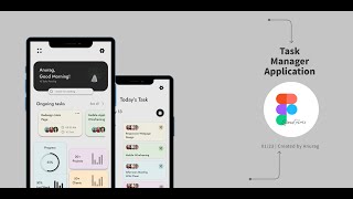 Task Manager Application UI/UX Design in Figma screenshot 5