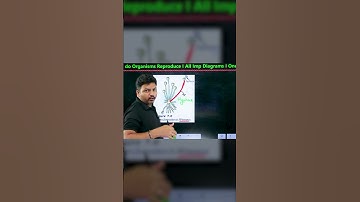 How Do Organisms Reproduce - All Important Diagrams #shorts #biology #science #boardexam