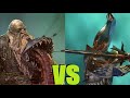 Ожившие туши vs Мастера меча Total War Warhammer 2. тесты юнитов v1.5.0.