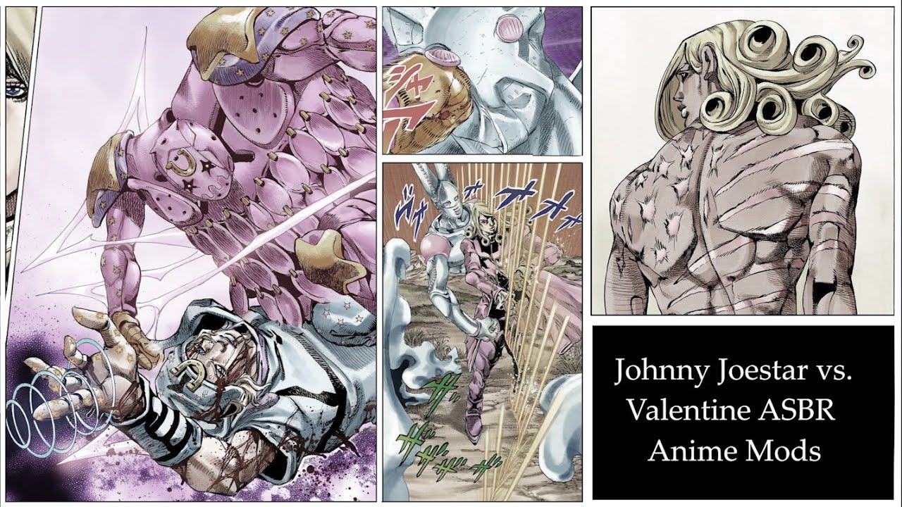 TUSK ACT 4 with JOHNNY JOESTAR THEME / JoJo Steel Ball Run Manga ANIMATION  