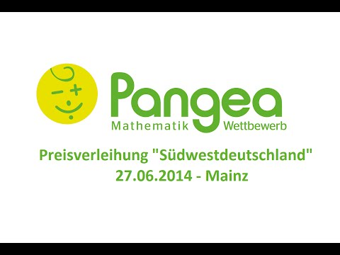Pangea Mathematikwettbewerb - Preisverleihung „Südwestdeutschland“ in Mainz