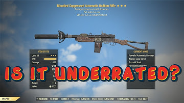 Low Health Stealth Commando - Demonstrating B2525 Radium Rifle at West Tek | Fallout 76 Steel Dawn