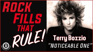 TERRY BOZZIO &quot;Noticeable One&quot; Drum Lesson-Rock Fills That RULE!//Drum Discipline Academy