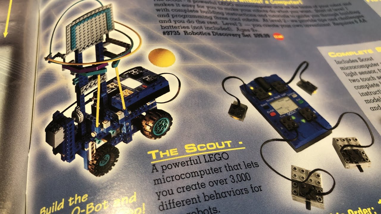 Vintage LEGO 9735 Robotics Discovery Models Review - YouTube