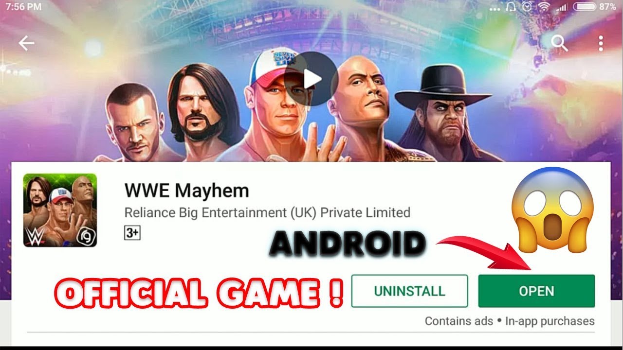 WWE Mayhem - Apps on Google Play