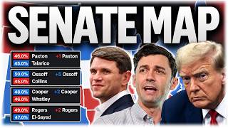 The 2026 Senate Map Based on the LATEST POLLS!