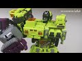 Transformers Stop Motion Animation：NBK Devastator combination