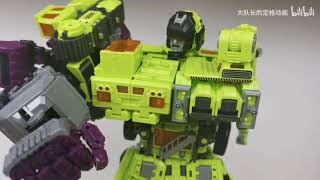 Transformers Stop Motion Animationnbk Devastator Combination