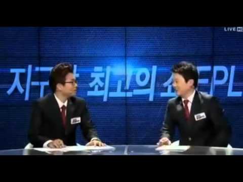 생방송중 빵터진 축구해설가 방송사고 Announcer broadcasting fail