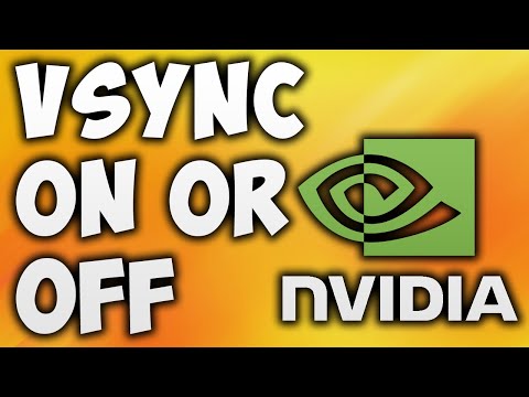 Video: How To Turn Off Vertical Sync In A Video Card