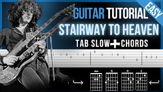 Stairway to Heaven - Led Zeppelin | Guitar Tutorial TAB EASY