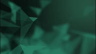 Abstract Connected Triangles On Bright Green Background | Free Stock Video Footage HD 4K