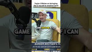 Taylor O'Brien talk on the @JoryCulotta show about joining w/Gordon #tailoredtechnique #getitdone