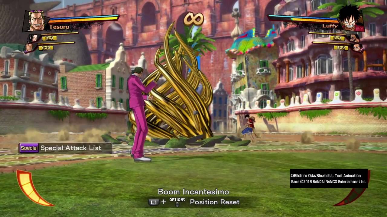One Piece Burning Blood Gild Tesoro combos YouTube