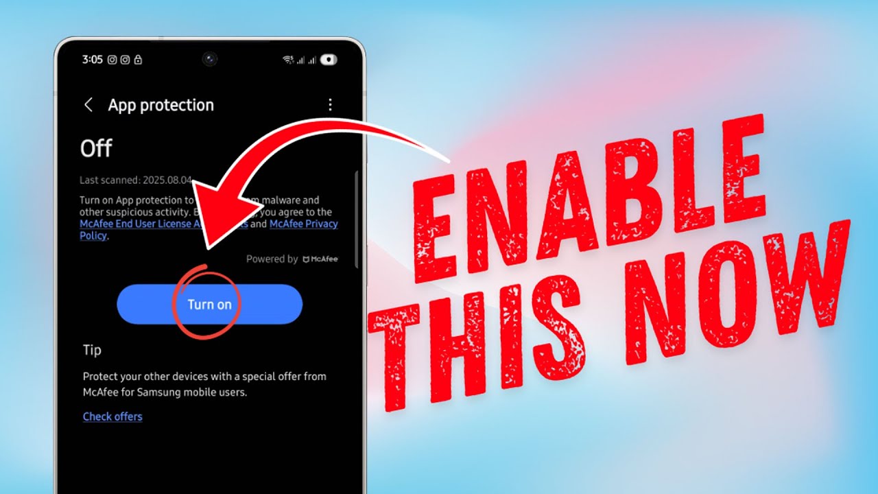 How to SCAN for MALICIOUS Apps on Samsung Galaxy Phone - YouTube