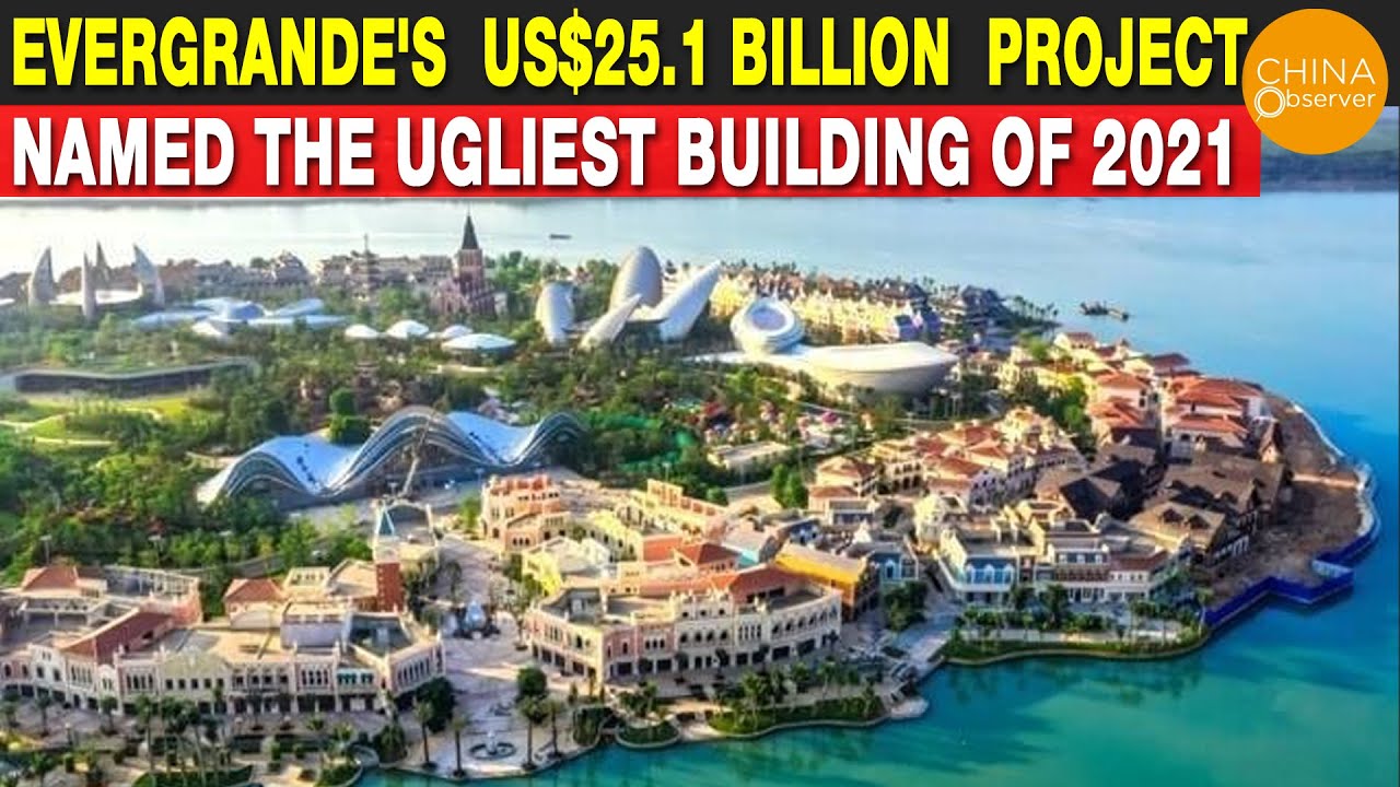 Evergrande's 25.1 Billion USD Project Won Ugliest Building Award