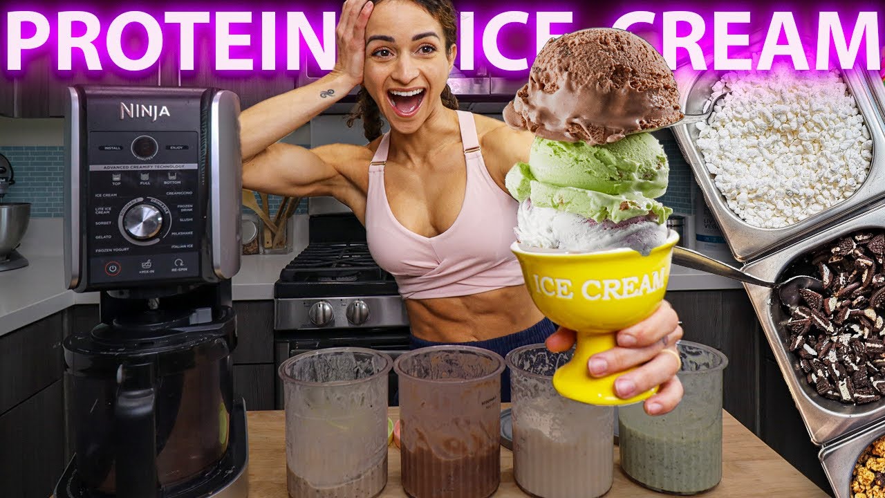 Ninja Creami Protein Ice Cream - The Conscious Plant Kitchen