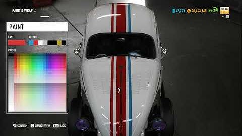 VOLKSWAGEN BEETLE SUPERBUILD CUSTOMIZATION Need For Speed Payback