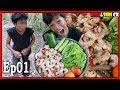Yummy cooking shrimp recipe in the jungle and eating Ep01