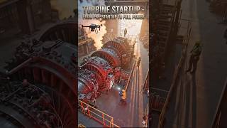 TURBINE STARTUP- FROM PRE- STARTUP TO FULL POWER #turbine #asia #viral #instagram #trending #World