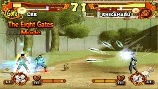 Lee Vs. Shikamaru (Insane Diffilculty) - Naruto Shippuden: Ultimate Ninja 5 screenshot 5