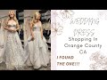 WEDDING DRESS SHOPPING !! // I FOUND THE ONE!! // SOUTHERN CALIFORNIA BOUTIQUES // OC SOCAL BRIDAL
