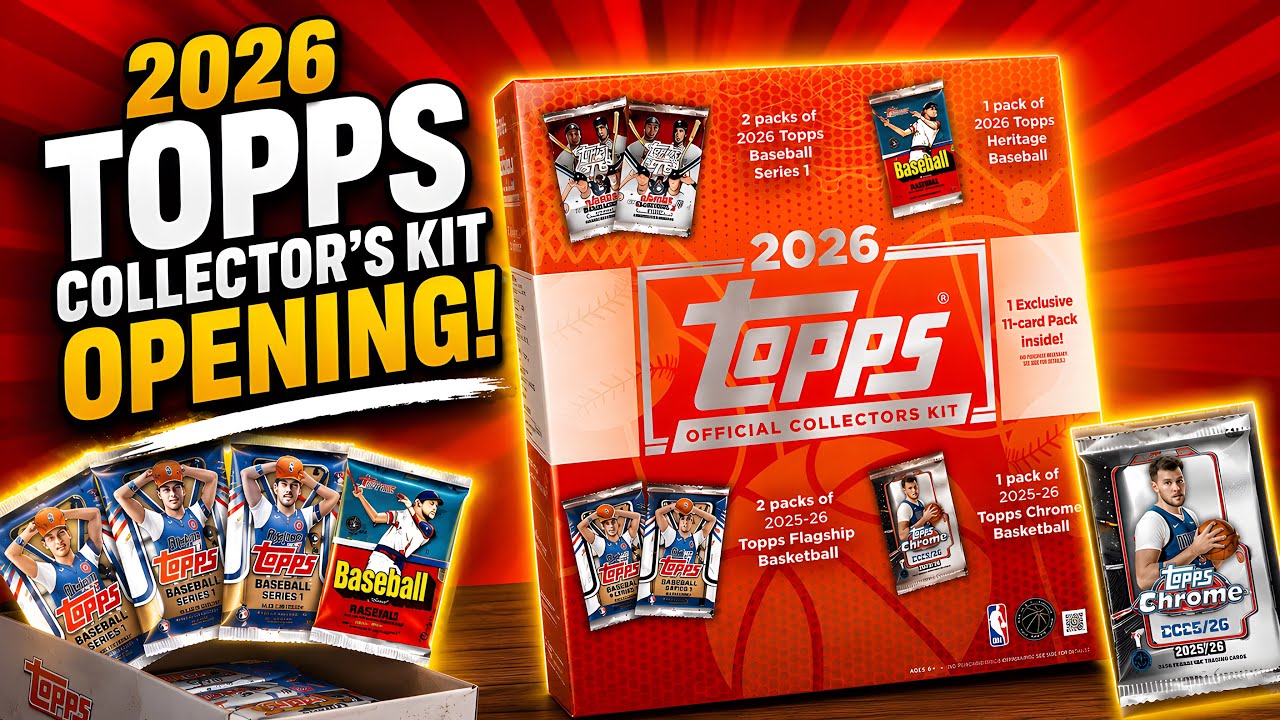 2026 Topps Collector's Kit Opening! Supplies, Packs and a Special
