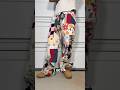 Crazy patchwork quilt pants made from scraps #sewing #quilted #upcycling