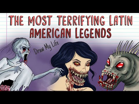 THE MOST TERRIFYING LATIN AMERICAN LEGENDS | TOP Draw My Life