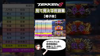 【鉄拳8】見て覚える用語集【椅子段】