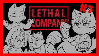 【 ゲーム配信 】 LETHAL COMPANY ／ 朝陽はる 星音ユウ 小狸まみ助 く～らー 【 ケモノVtuber 】