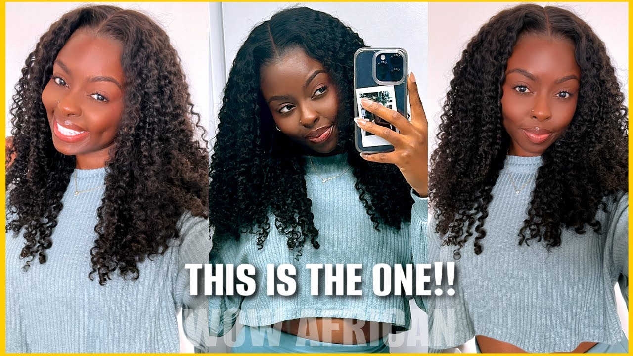 AHHHH i LOVE this hair | NATURAL HAIRLINE | WOWAFRICAN
