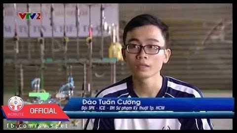 Đại học Sư phạm Kỹ thuật TP.HCM chuẩn bị cho Robocon 2015