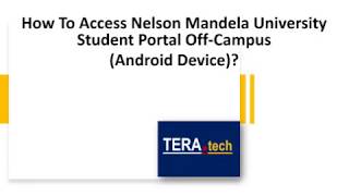 How To Access NMU Student Portal Home/Off Campus (Android Device) screenshot 4