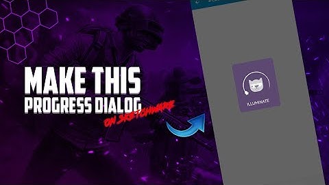 How to implement CatLoadingView in sketchware pro