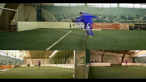 Soccer Kick Analysis - Markerless motion capture