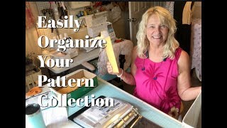 The Best Way to Organize your Sewing Pattern Collection