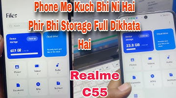 Out of Storage Problem | Storage खाली होने के बाद भी Full दिखाता है | Realme C55 Storage Problem |
