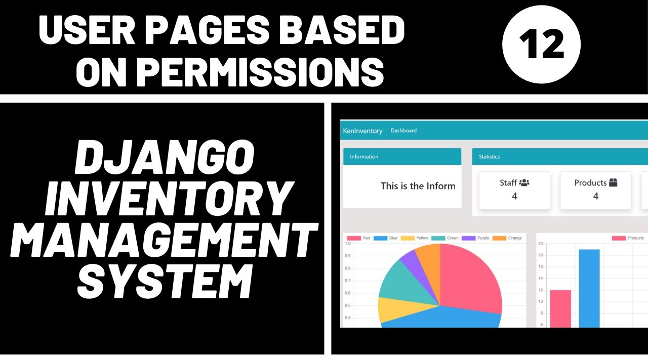 User Pages based on Permissions | Django Inventory Management System Web Application