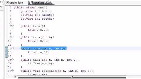 Java Programming Tutorial   41   Building Objects for Constructors Video Lecture  Other Programming