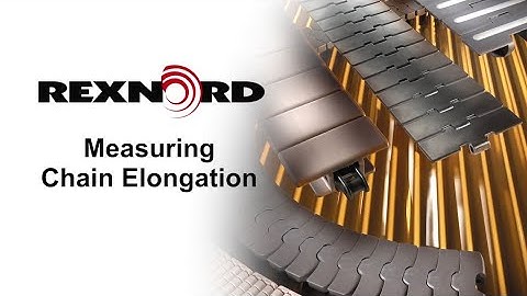 How to Measure Chain Elongation for Rexnord FlatTop Chain l SLS Partner Rexnord